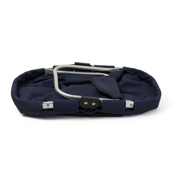 Сумка - корзина складная Темно-синий Серебристый Черный 6695-03