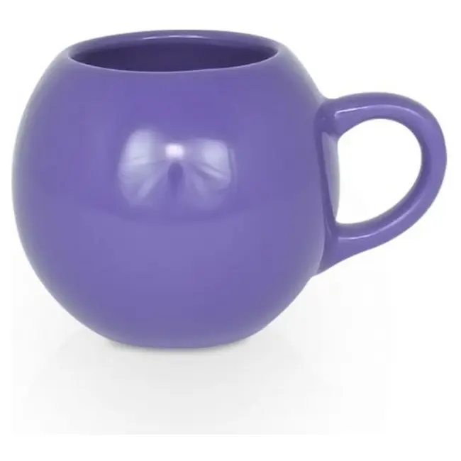 Чашка керамічна Polo 420 мл Фиолетовый 1803-07