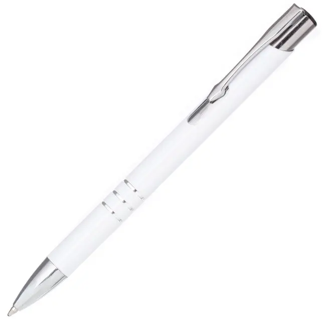 Ручка 'ARIGINO' 'Ring' металлическая Серебристый Белый 4068-01