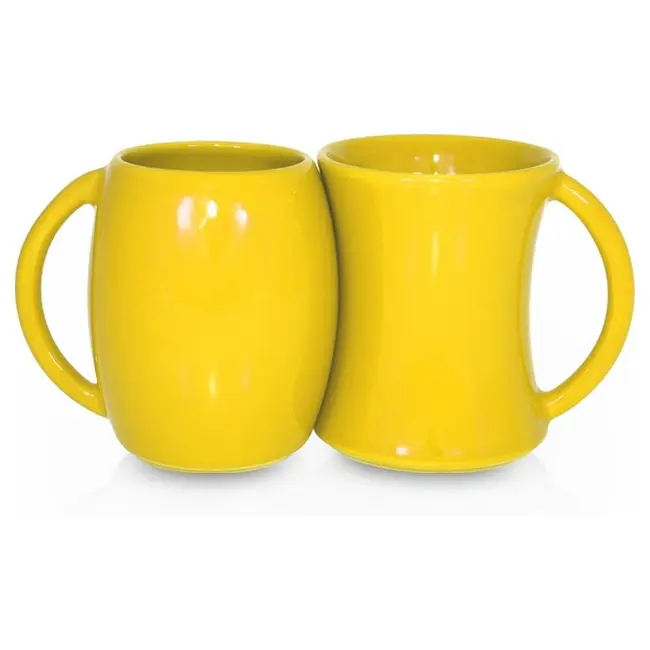 Набор из двух чашек El Paso керамический 350 / 400 мл Желтый 1748-17