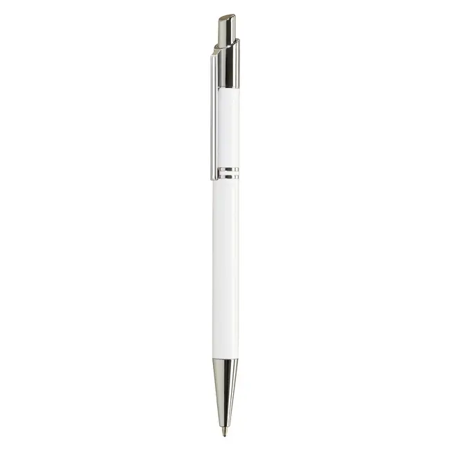 Ручка металева Белый Серебристый 5671-01