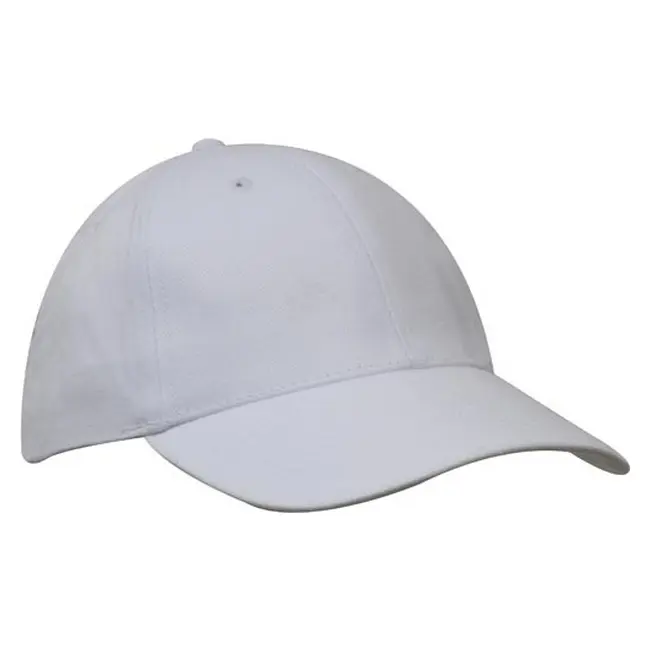 Кепка 'HeadWear' 'Brushed Cotton Cap' White