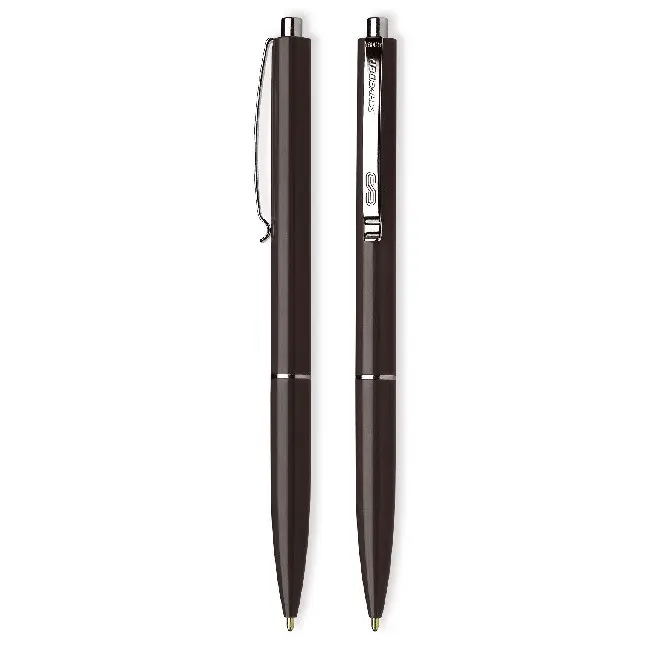 Ручка шариковая Schneider K15 черная пишет черным