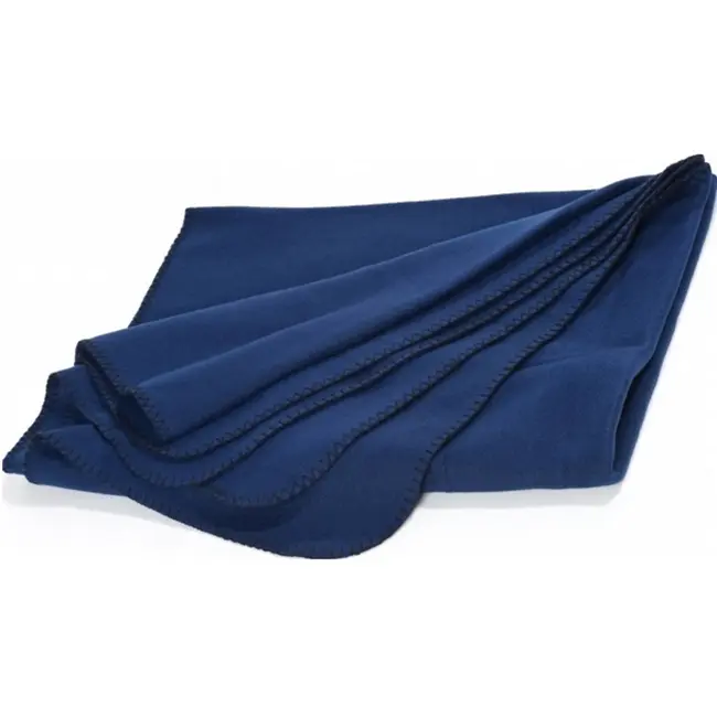 Плед подушка флисовый Темно-синий 8274-06
