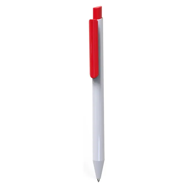 Ручка пластиковая 'VIVA PENS' 'OTTO' Белый Красный 8638-06