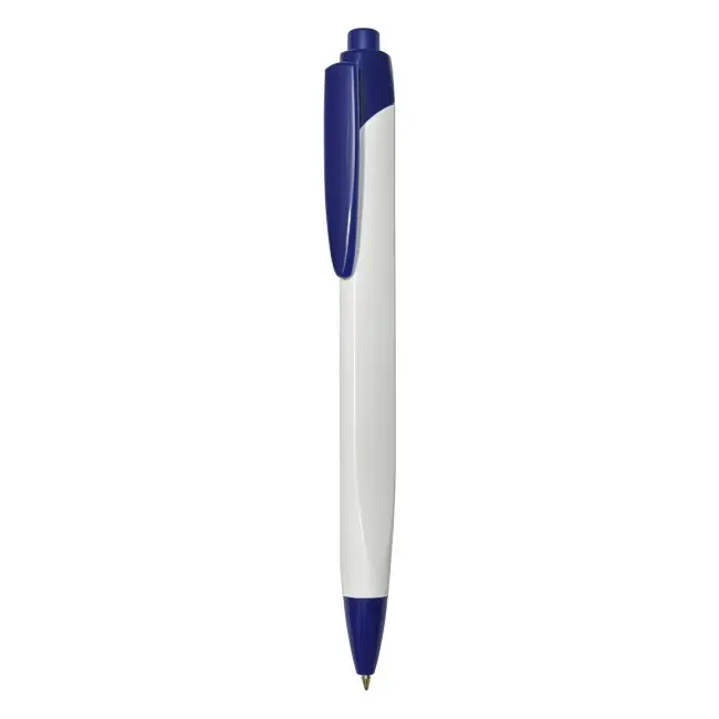 Ручка Uson пластикова Темно-синий Белый 3926-04