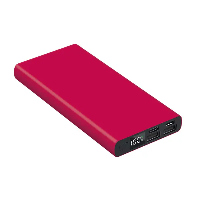 Универсальная мобильная батарея Powerbank 'Model A' 10000 mAh Красный Черный 5482-10