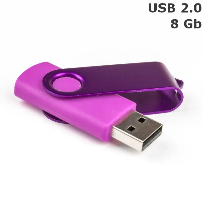 Флешка 'Twister' 8 Gb USB 2.0 Фиолетовый 3673-134
