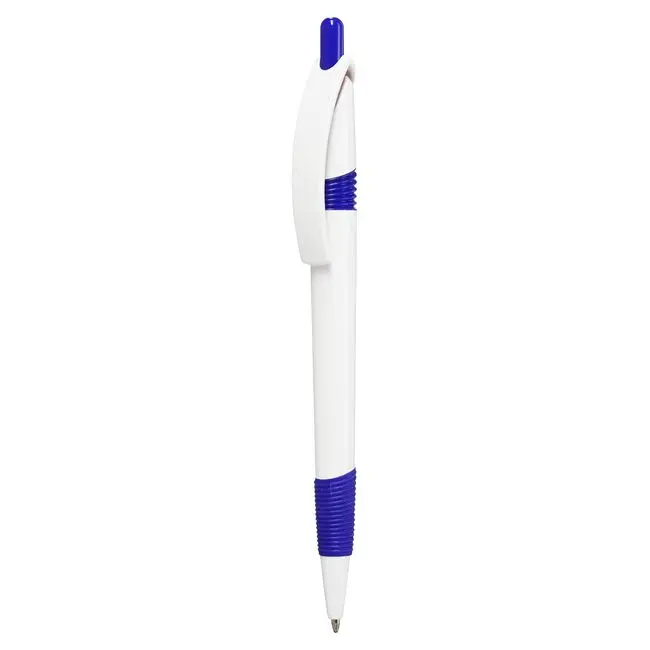 Ручка пластиковая Белый Синий 5590-05
