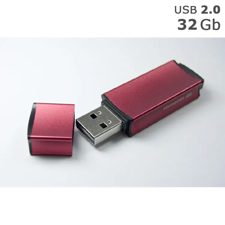 Флешка 'GoodRAM' 'EDGE' под логотип 32 Gb USB 2.0 красная