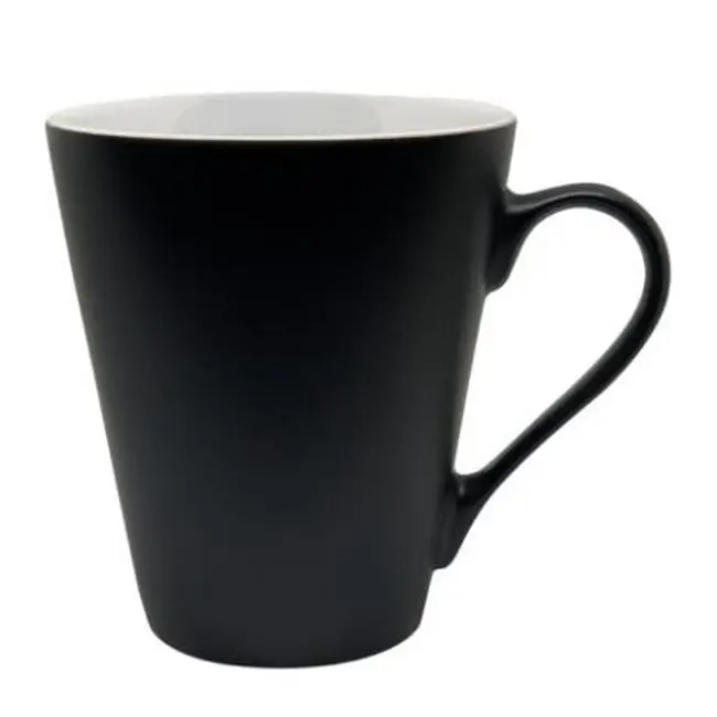 Чашка керамическая матовая 330мл Черный 14028-02