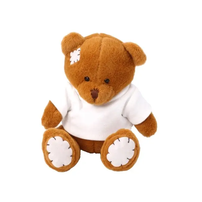 Мягкая игрушка "медвежонок" Коричневый Белый 6391-01