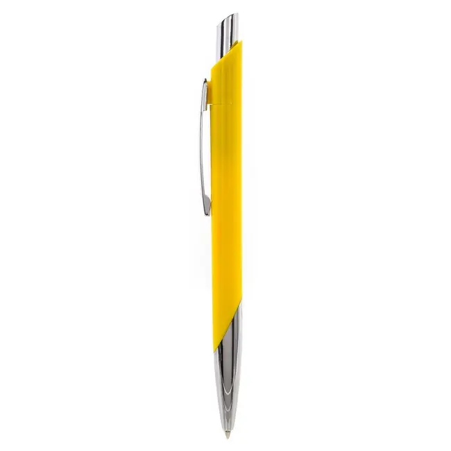 Ручка пластикова Серебристый Желтый 1886-03