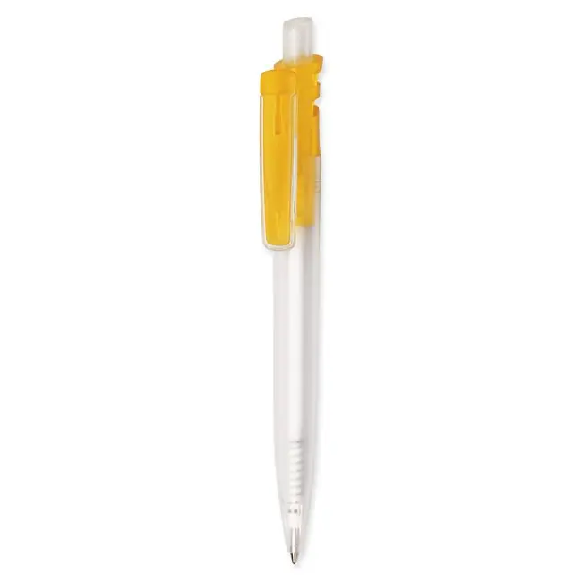 Ручка пластикова Белый Желтый 5617-01