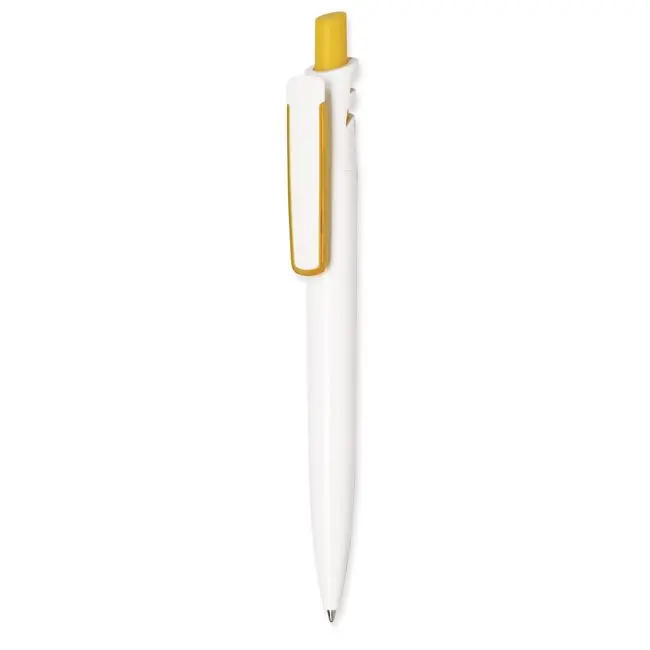 Ручка пластиковая Белый Желтый 5614-03