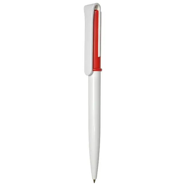 Ручка Uson пластикова Белый Красный 3911-07