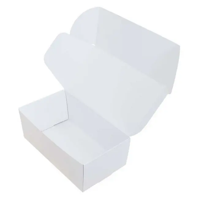 Коробка картонна Самозбірна 210х120х80 мм біла Белый 13903-01