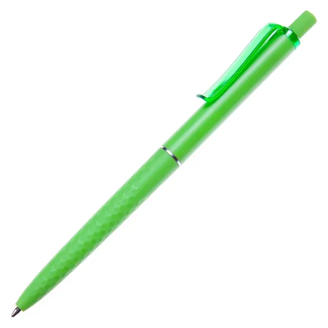 Ручка кулькова пластикова матова Зеленый 8572-05