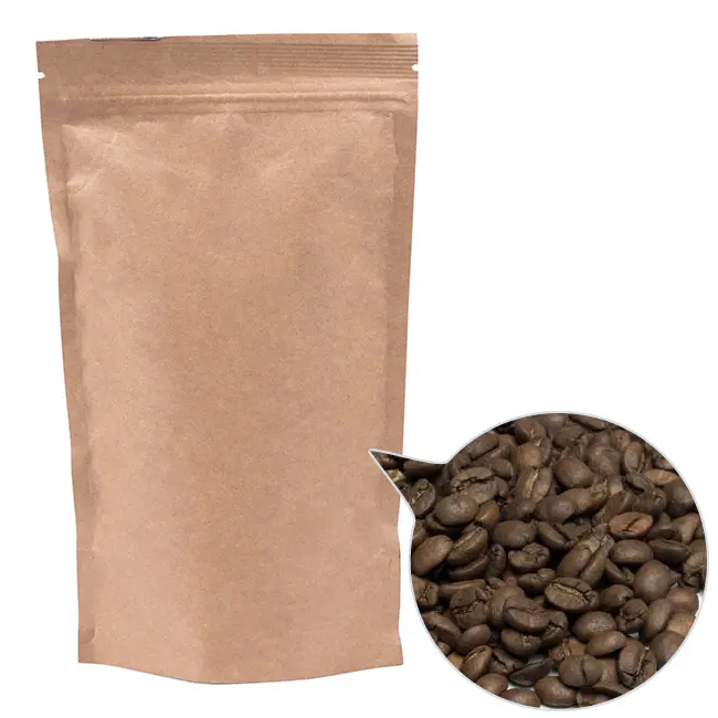 Кофе зерно '100% Арабика Гондурас' ДП140х240 крафт 300г Коричневый 13813-04