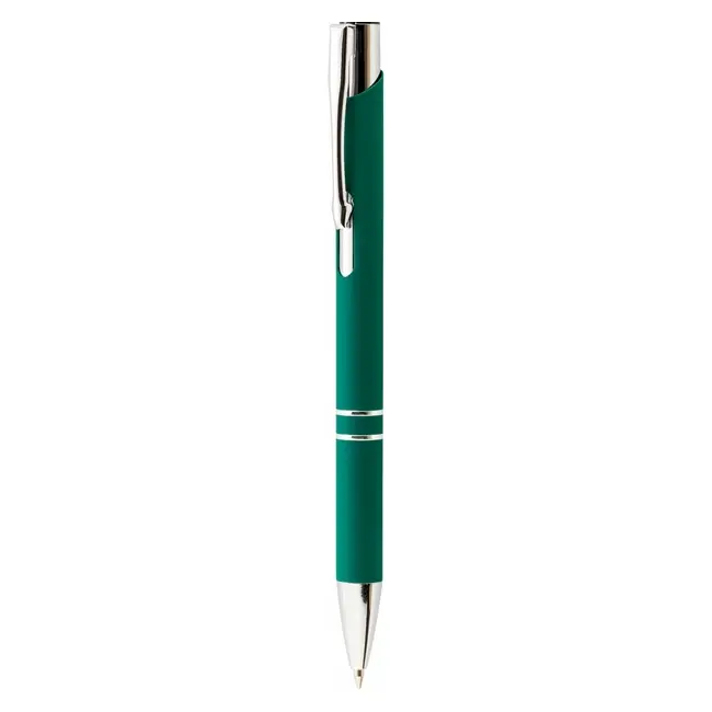 Ручка шариковая металлическая Зеленый Серебристый 12604-03