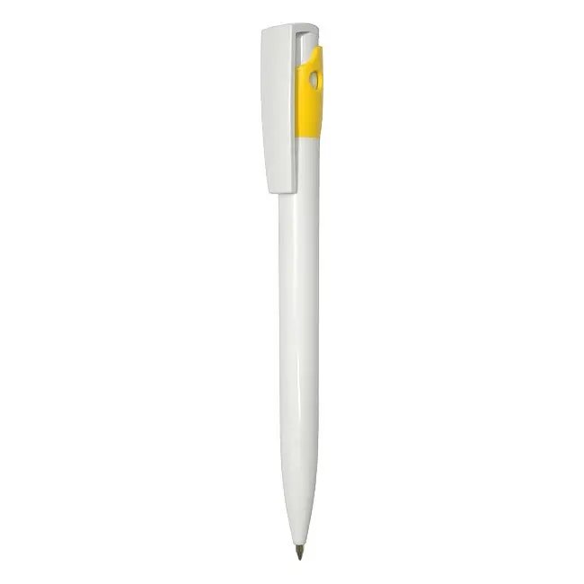 Ручка Uson пластиковая Белый Желтый 3923-01