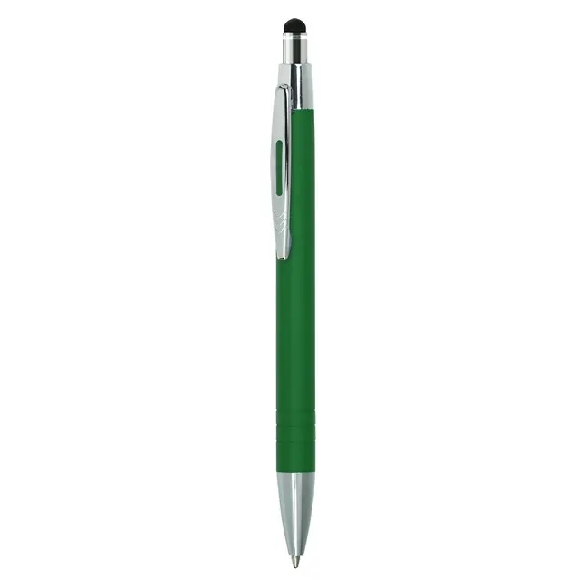 Ручка стилус металева 'VIVA PENS' 'LISS touch' Зеленый Серебристый 8630-03
