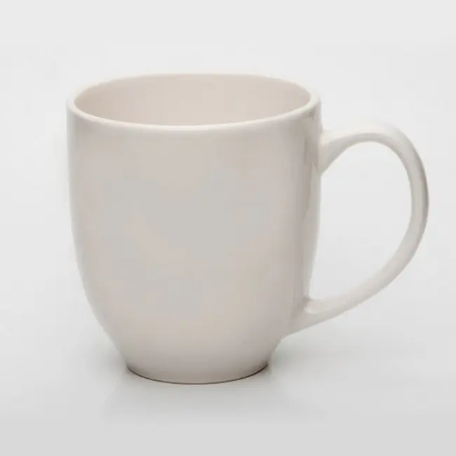Чашка керамічна 400 мл Белый 5409-01