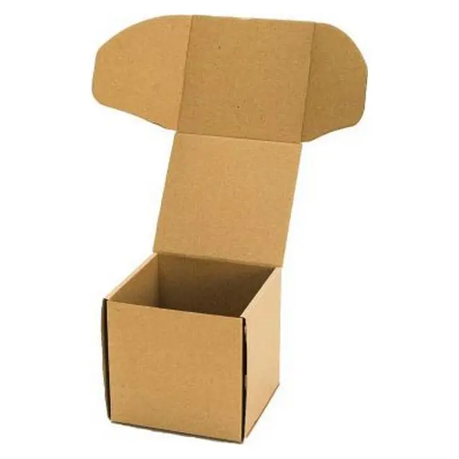 Коробка картонна Самозбірна 130х130х130 мм бура Коричневый 13851-01