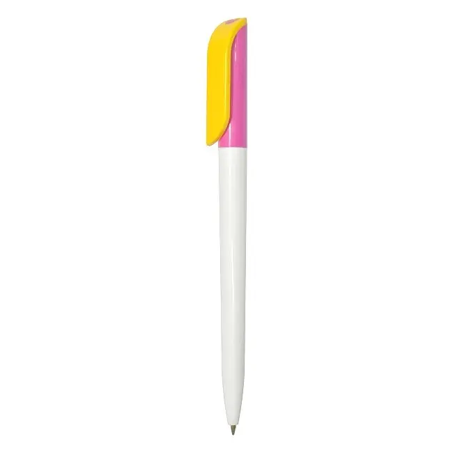 Ручка Uson пластиковая Белый Розовый Желтый 3925-12