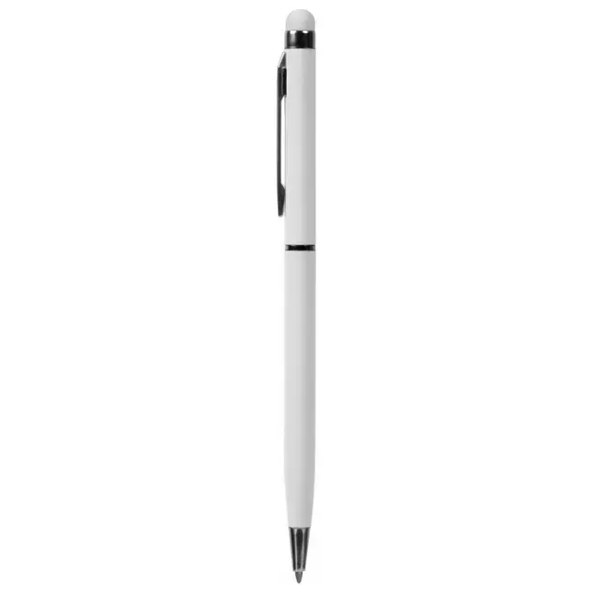 Ручка стилус металева Белый Серебристый 3709-07