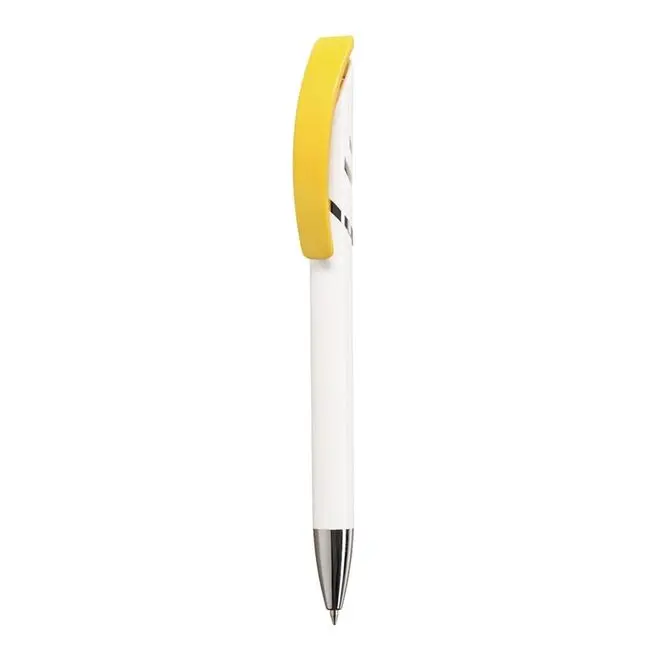 Ручка пластиковая Желтый Серебристый Белый 5665-02