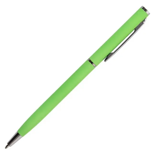 Ручка металлическая Серебристый Зеленый 6257-15