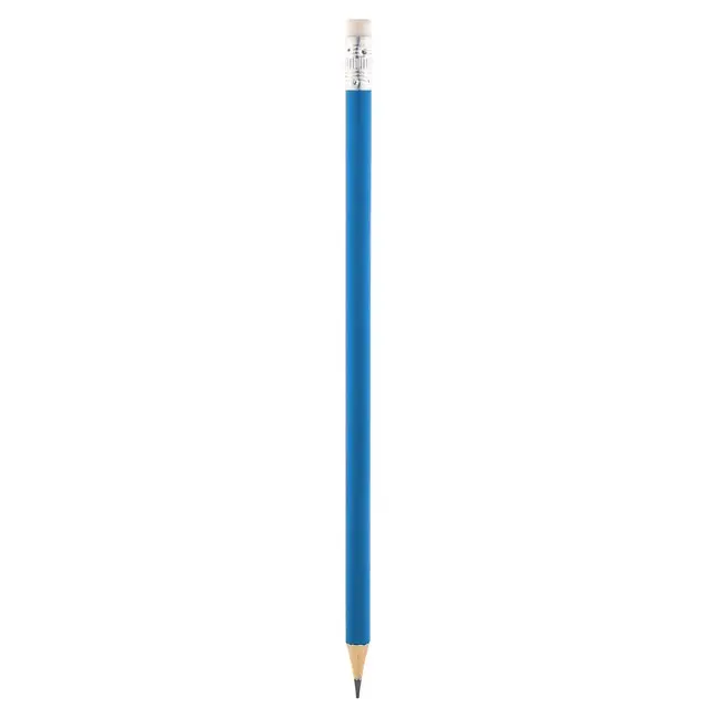 Олівець простий круглий Серебристый Синий 1898-03
