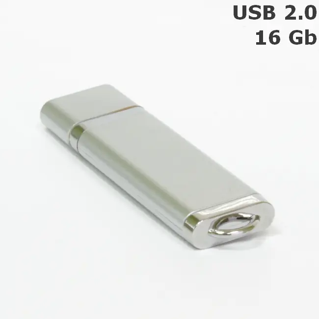 Флешка 'Lighter' 16 Gb USB 2.0 Серебристый 3676-03