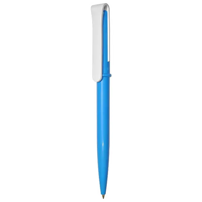 Ручка Uson пластикова з поворотним механізмом Голубой Белый 3911-12