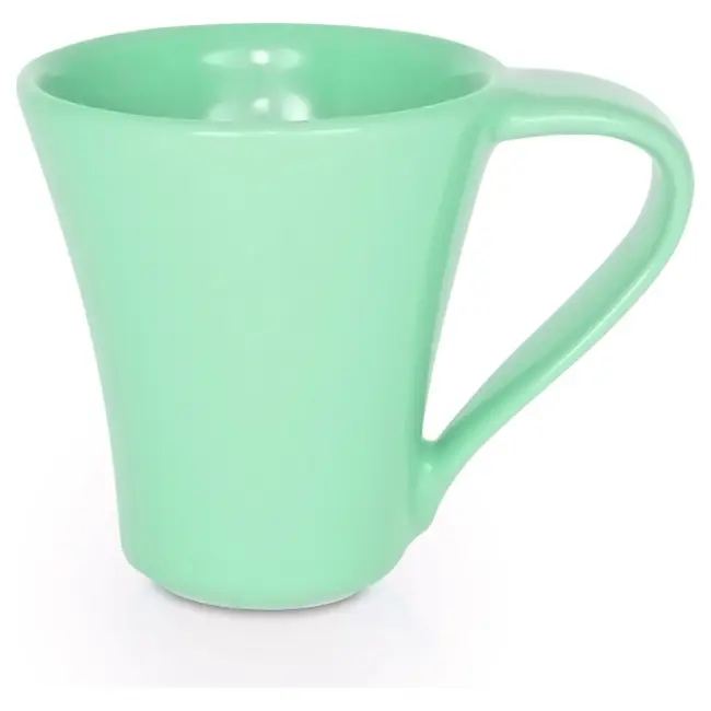 Чашка керамічна Flores 200 мл Зеленый 1757-19