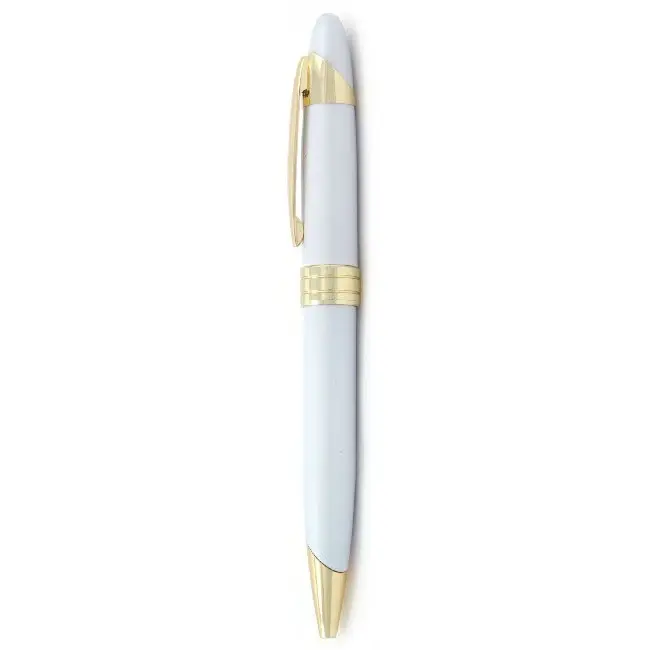 Ручка металлическая с поворотным механизмом Белый Золотистый 4842-01