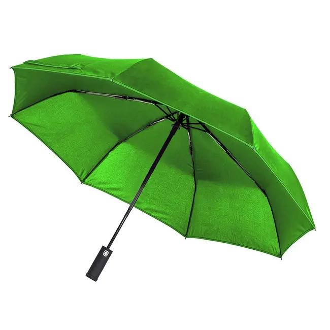 Зонт складной с подсветкой автомат Зеленый 12147-04
