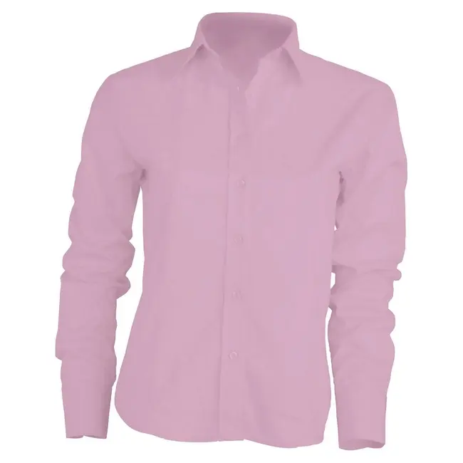 Рубашка 'JHK' 'CASUAL & BUSINESS SHIRT LADY' OXFORD PINK Розовый 1617-03