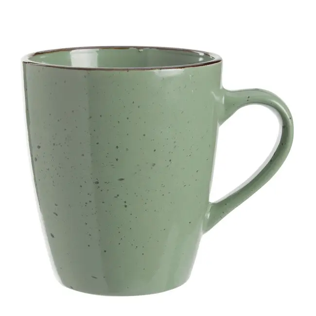Чашка керамічна Ardesto Bagheria 360 мл Зеленый 12997-03