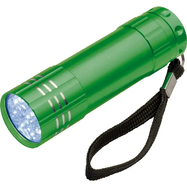 Ліхтарик 9 світлодіодів Зеленый 4357-02