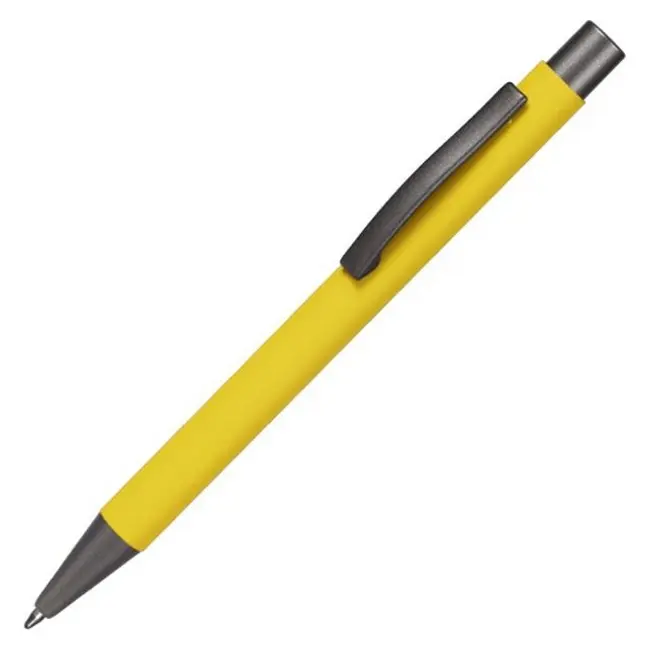 Ручка металлическая Серый Желтый 12430-07