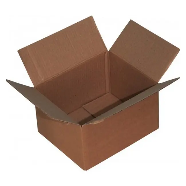Коробка картонна Чотирьохклапанна 275х220х160 мм бура Коричневый 10168-01