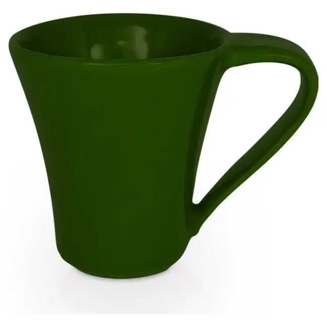 Чашка керамічна Flores 200 мл Зеленый 1757-16