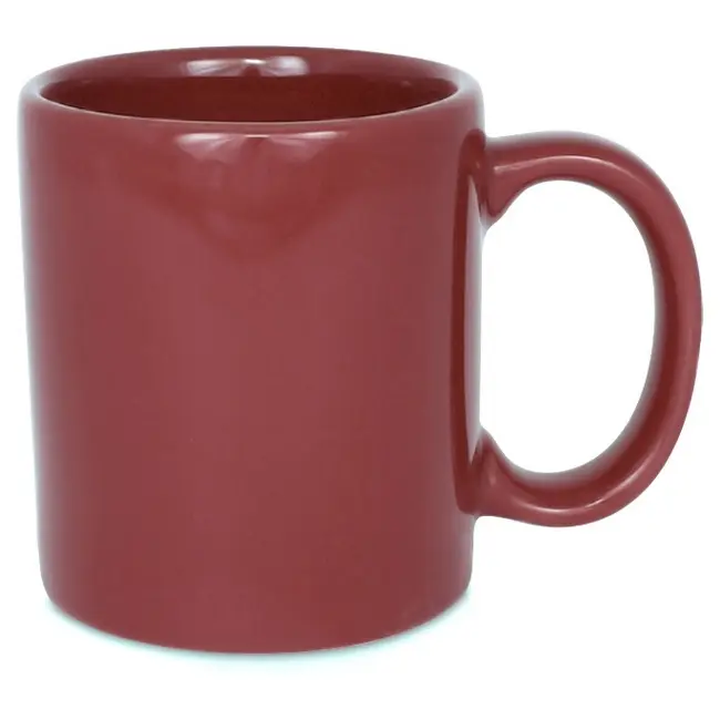 Чашка керамічна Kuba 280 мл Бордовый 1779-02