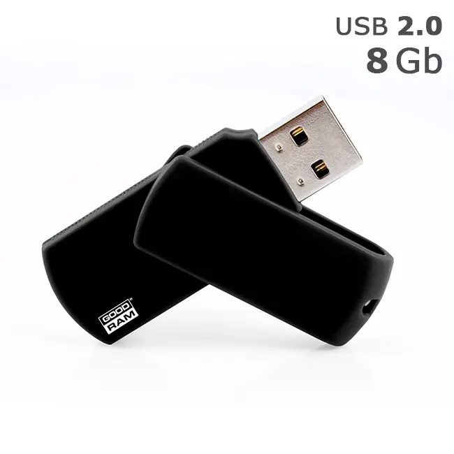 Флешка 'GoodRAM' 'COLOUR' 8 Gb USB 2.0 чорна Черный 4512-03