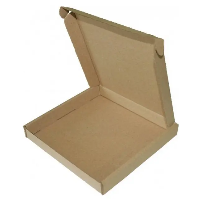 Коробка картонна Самозбірна 160х160х20 мм бура Коричневый 10128-01