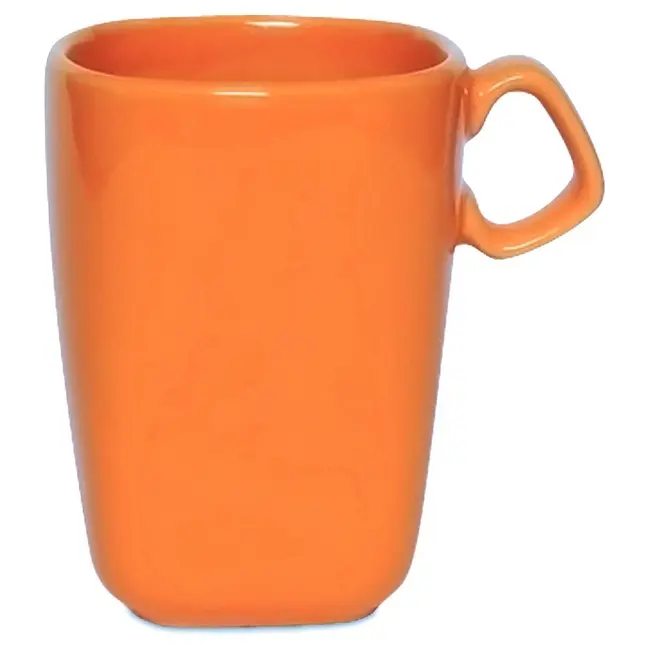 Чашка керамическая Hugo 240 мл Оранжевый 1762-12