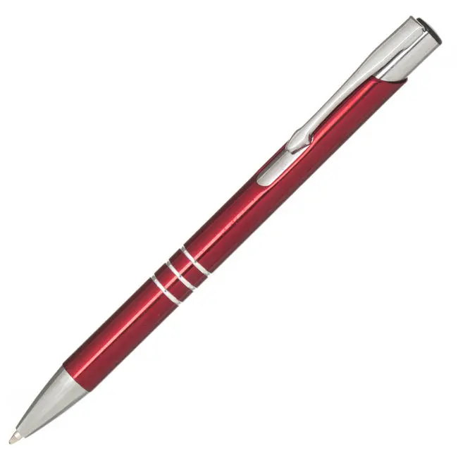 Ручка металлическая Серебристый Красный 6261-02