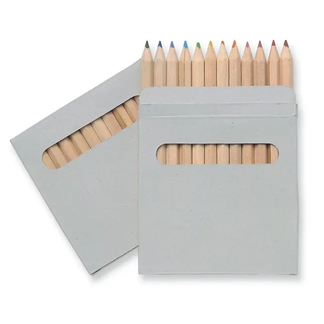 Набір 12 кольорових олівців 'ARCOLOR' Древесный Серый 15202-01